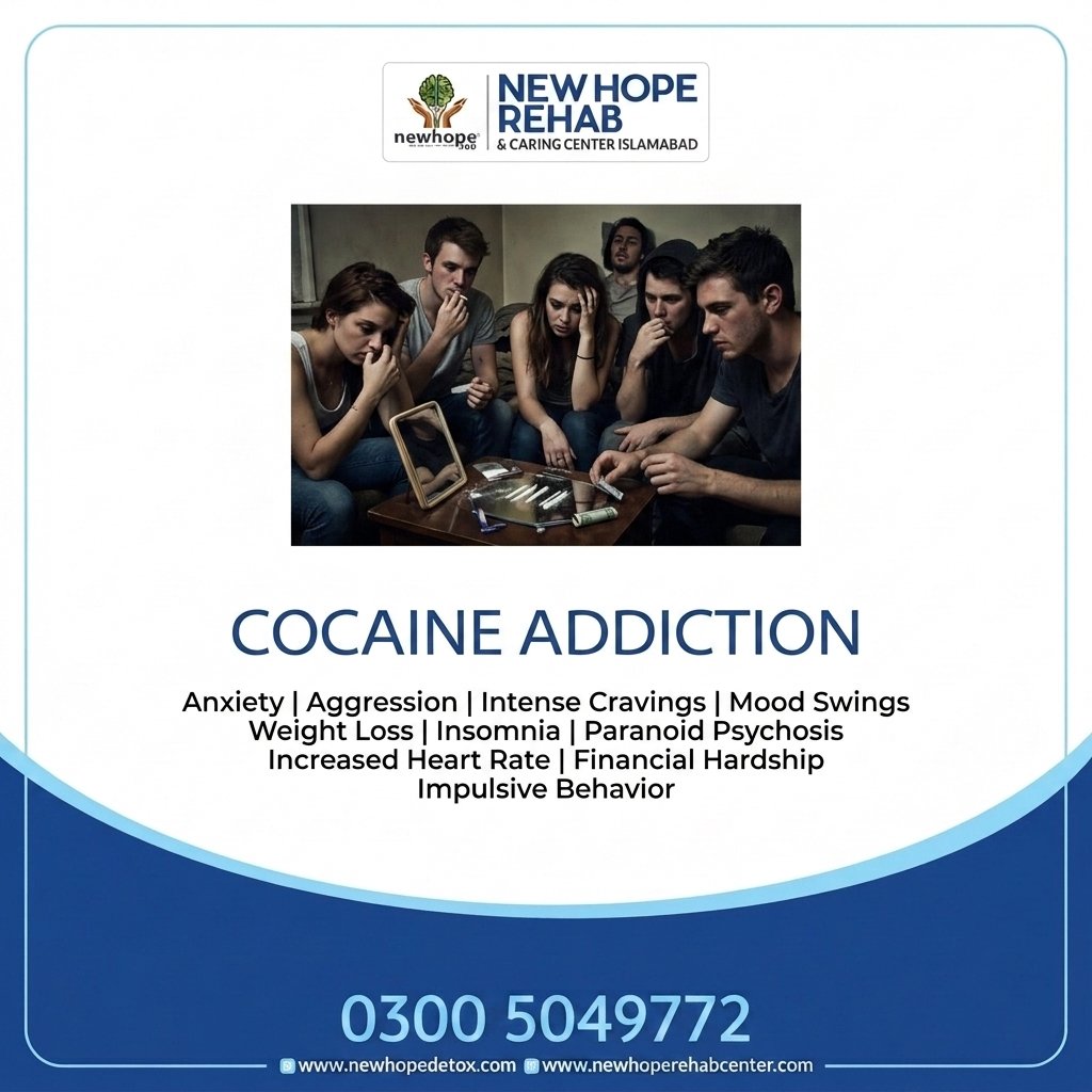 Cocaine Addiction – Cocaine Addiction Treatment at Islamabad, Pakistan