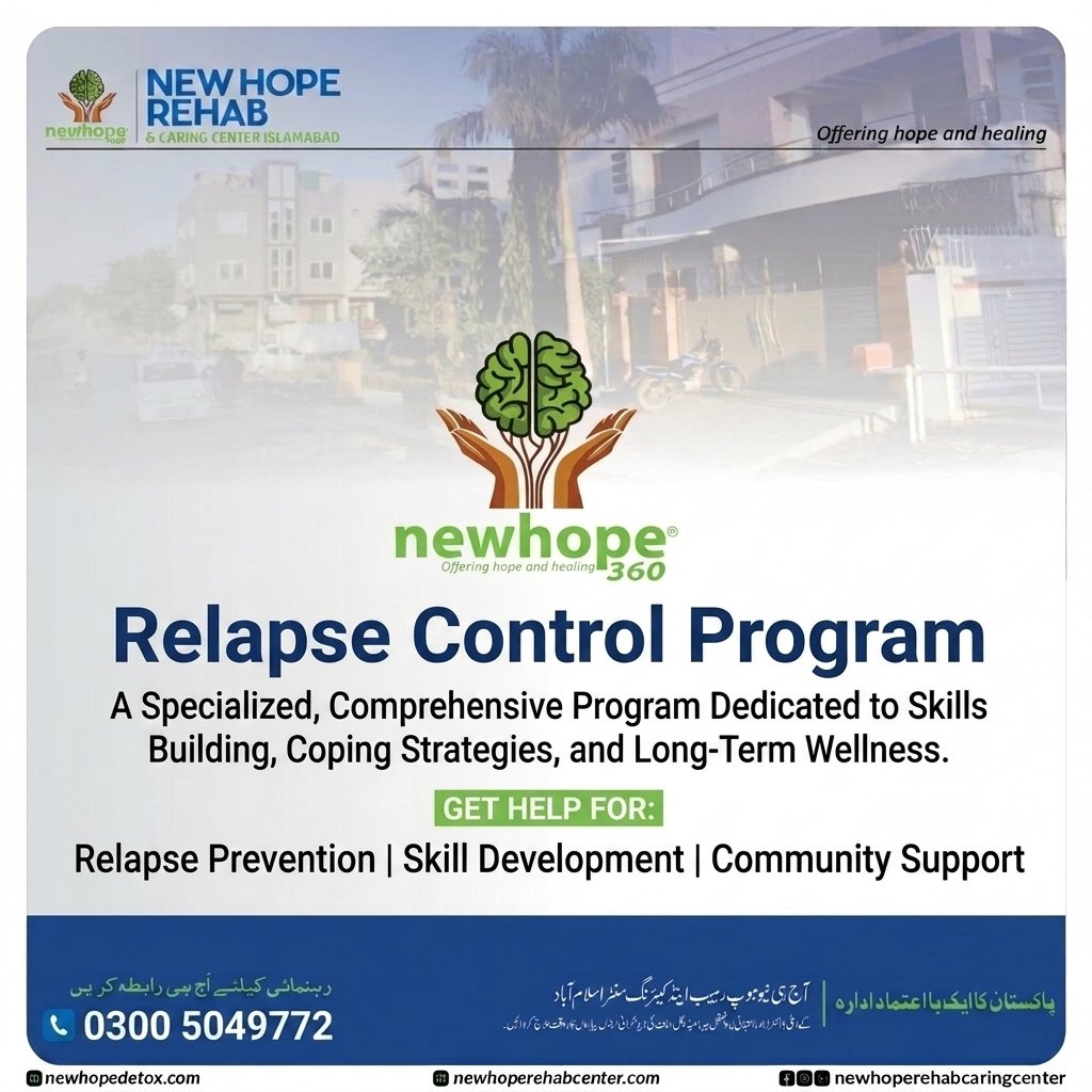 Relapse Control Program – Relapse Control Program in Islamabad, Pakistan