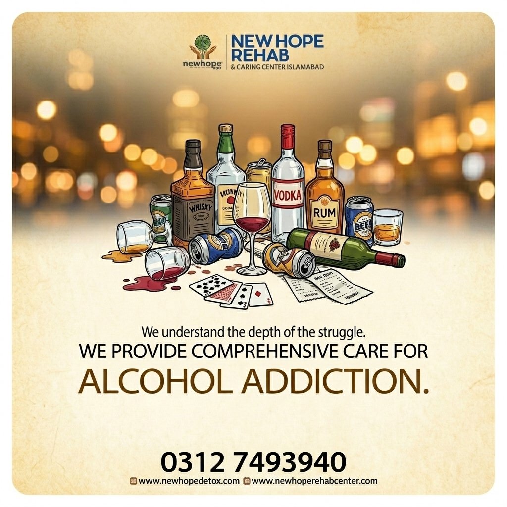 Alcohol Addiction – Alcohol Addiction Treatment in Islamabad, Pakistan