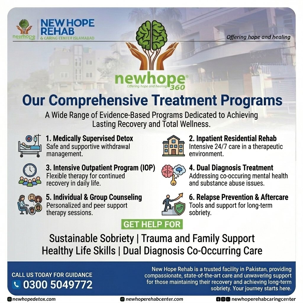 Treatment Programs – Treatment Programs in Islamabad, Pakistan