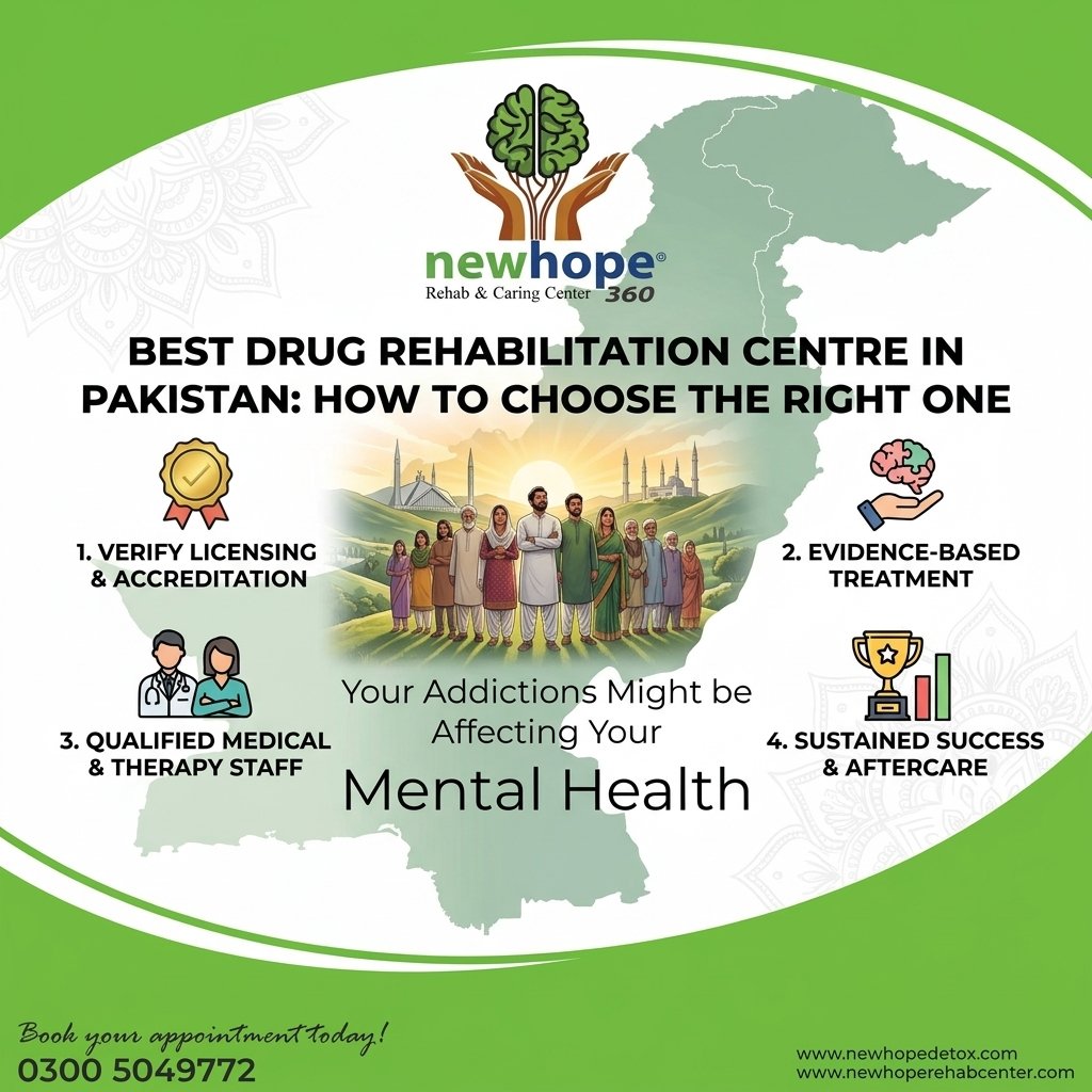 Best Drug Rehabilitation Centre in Pakistan: How to Choose the Right One
