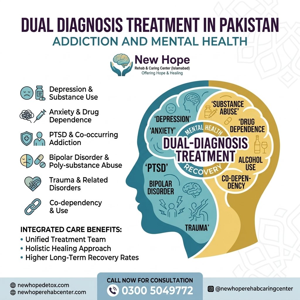 Dual Diagnosis Treatment in Pakistan: Powerful Steps for Addiction and Mental Health Recovery