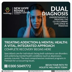 Dual Diagnosis Treatment in Pakistan: Key Steps for Addiction and Mental Health Recovery