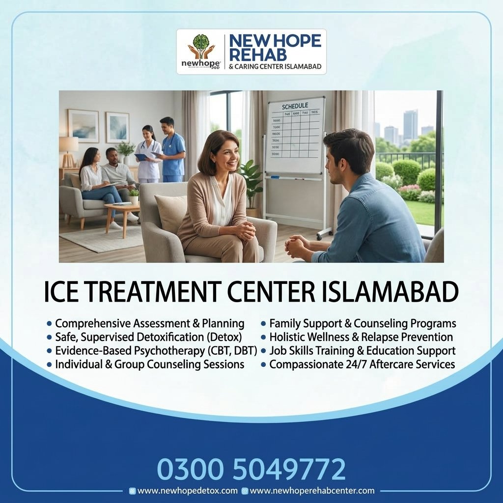 Ice Treatment Center Islamabad: Treatment, Recovery and Support for Ice Addiction