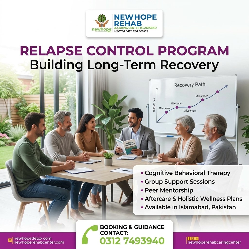 Relapse Control Program in Islamabad, Pakistan: Building Long-Term Recovery