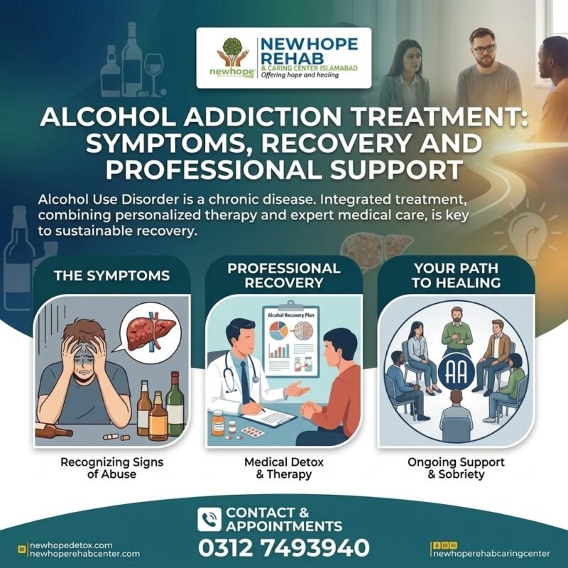 Alcohol Addiction Treatment: Symptoms, Recovery and Professional Support
