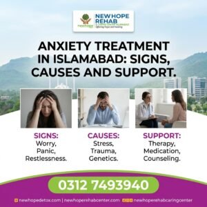 Anxiety Treatment in Islamabad: Signs, Causes, and Support