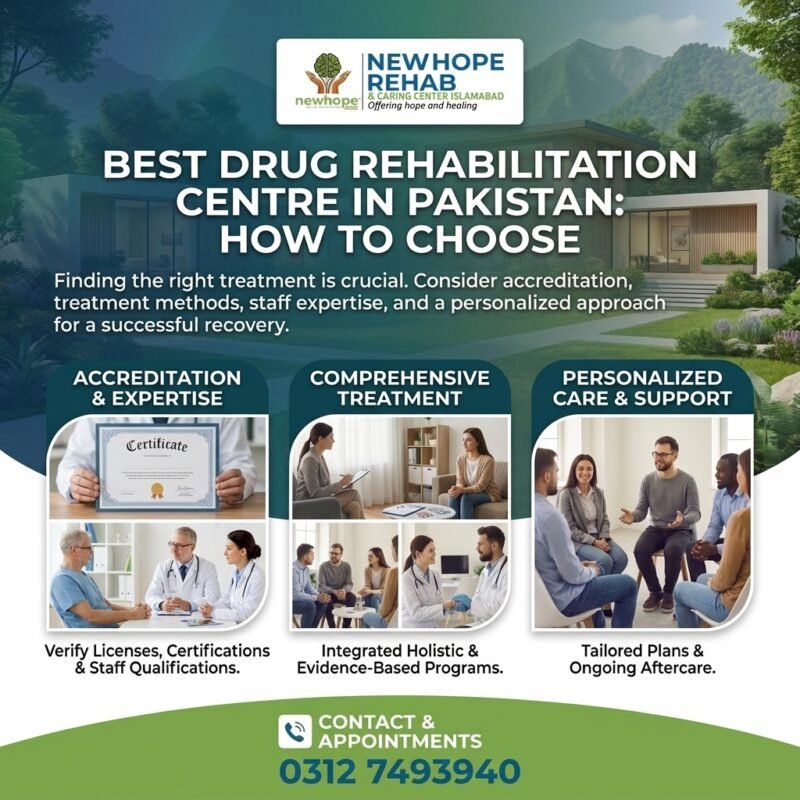 Best Drug Rehabilitation Centre in Pakistan: How to Choose