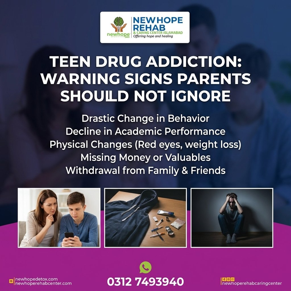 Teen Drug Addiction: Warning Signs Parents Should Not Ignore