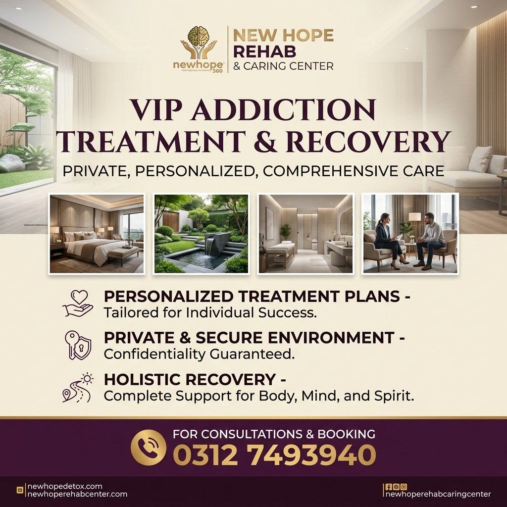 VIP Rehab Facility: Private, Personalised Addiction Treatment and Recovery Support